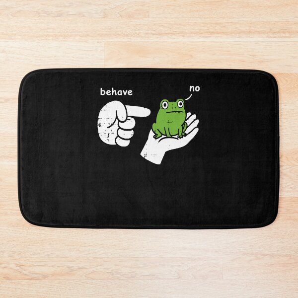 Item preview, Behave No Dishonest Frog Meme designed and sold by nosu-art-pod.