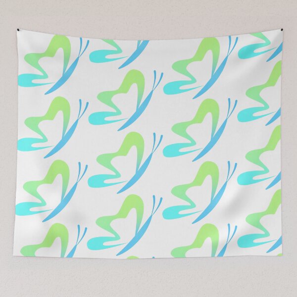 Item preview, Butterfly design - Blue-green gradient designed and sold by Angieozvel.