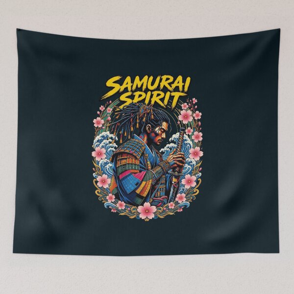 Item preview, Samurai Spirit Warrior designed and sold by AfroClothing.