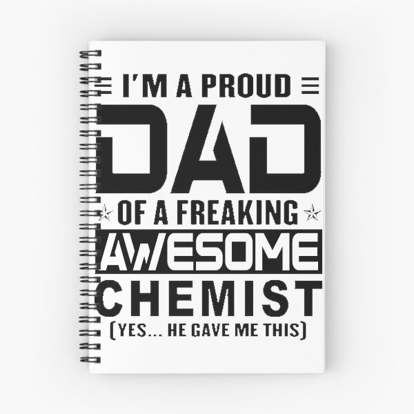 Item preview, Proud Dad of an Awesome Chemist - Funny Dad Gift for Science Lovers designed and sold by JerkClothing.