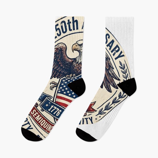 Aperçu de l'œuvre USA 250th Anniversary 1776-2026 Patriotic Eagle Vintage créée et vendue par mahi1design.