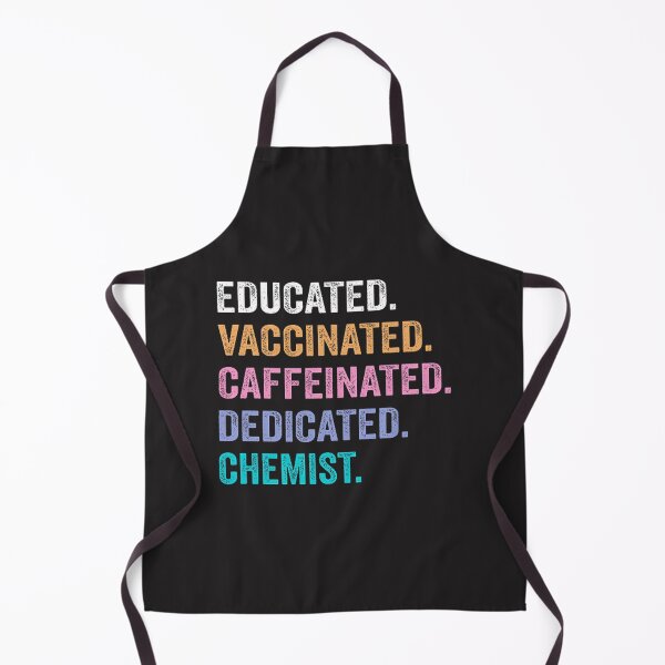 Artikelvorschau, Gebildeter, geimpfter, koffeinhaltiger, engagierter Chemiker – Lustiges Geschenkdesign für Wissenschaftsbegeisterte entworfen und verkauft von JerkClothing.