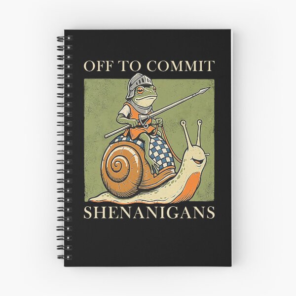 Item preview, Off to Commit Shenanigans Frog Meme designed and sold by nosu-art-pod.
