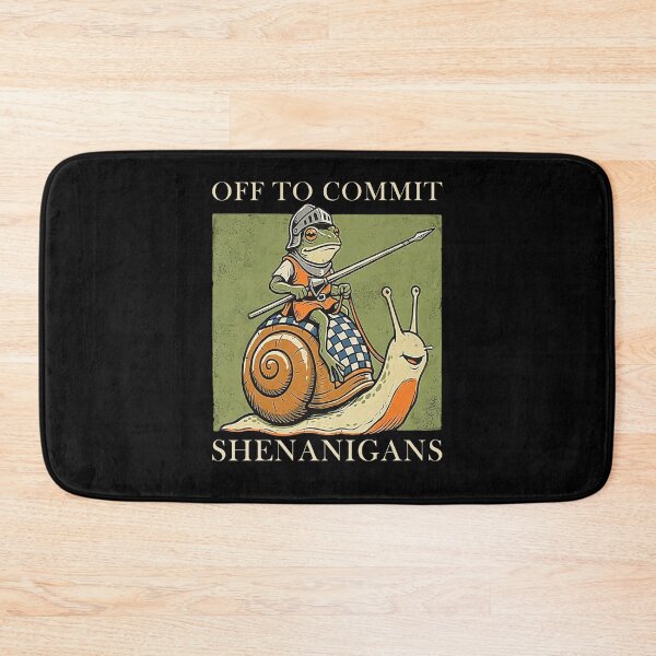 Item preview, Off to Commit Shenanigans Frog Meme designed and sold by nosu-art-pod.