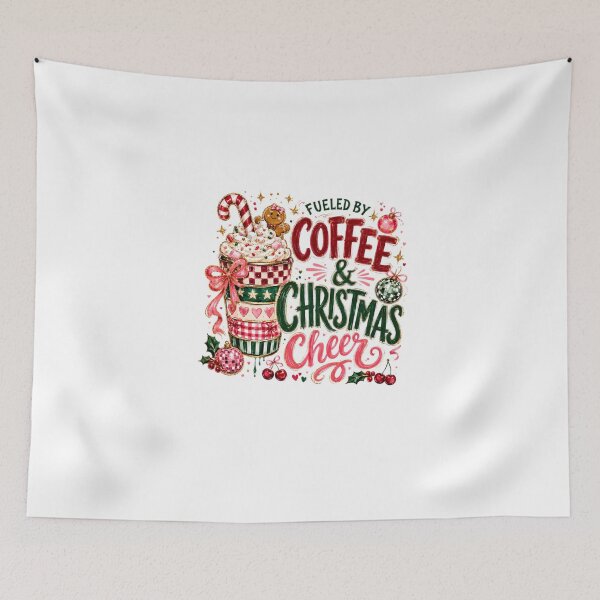 Item preview, Fueled by Coffee & Christmas designed and sold by GalenoHenley.