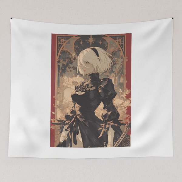 Item preview, nier automata b2 designed and sold by ModMonochrome.