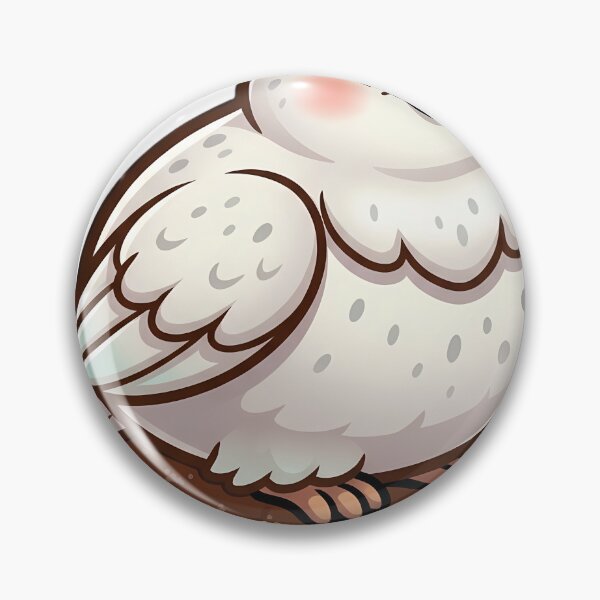 Item preview, Cute Ptarmigan Resting on a Giant Dark Molasses Cookie designed and sold by pumsquare.