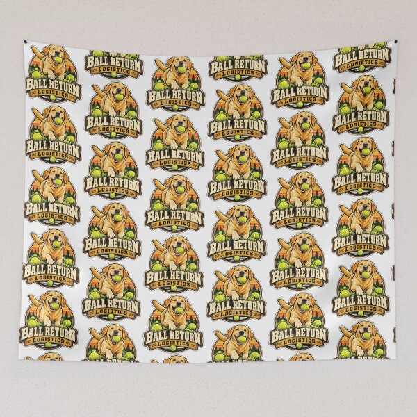 Item preview, Ball Return Logistics Labrador Retriever designed and sold by DesignArtEmpire.