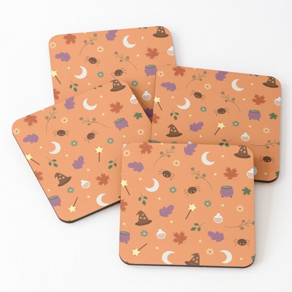 Item preview, Magical Witch Hat and Moon Pattern  | Cute Spooky Halloween Aesthetic designed and sold by Sietiva Diseño Creativo.