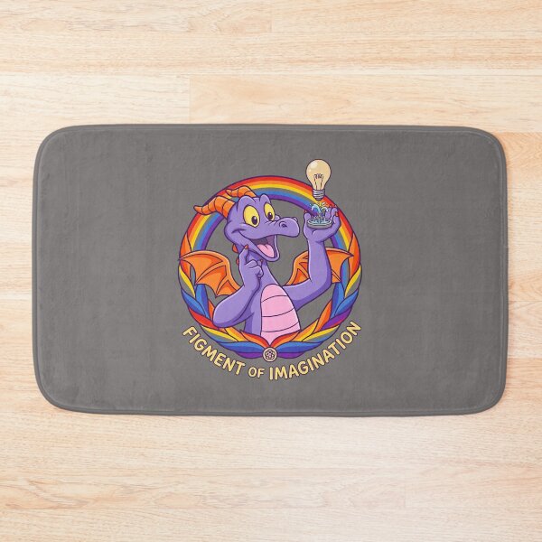 Item preview, Figment Rainbow Idea Dragon Lightbulb Shirt-40 designed and sold by BerndWagn.