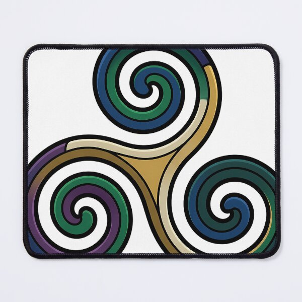 Item preview, Gothic Witches Sabbath — Triple Spiral Triskele — Dark Sabbat Sigil designed and sold by IllumeInk.