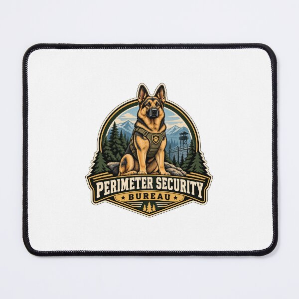 Item preview, Perimeter Security Bureau German Shepherd designed and sold by DesignArtEmpire.