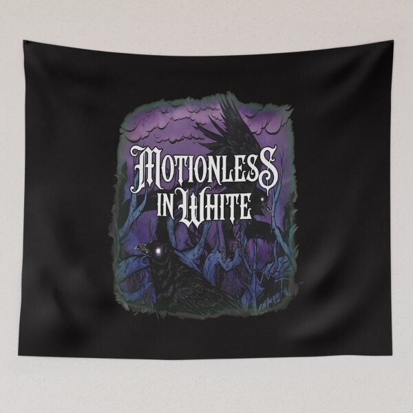 Item preview, Motionless In White Crow Forest Logo Art designed and sold by Miroko-Draw.