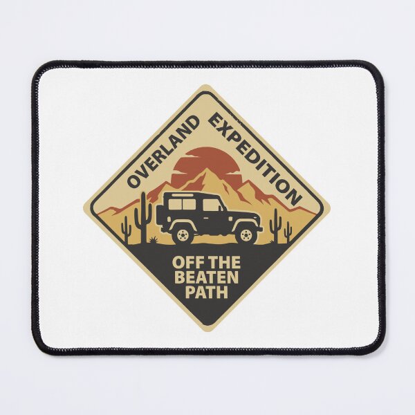 Item preview, Overland Expedition Off the Beaten Path 4x4 Mountain Desert Adventure T-Shirt designed and sold by Design-Pro-21.