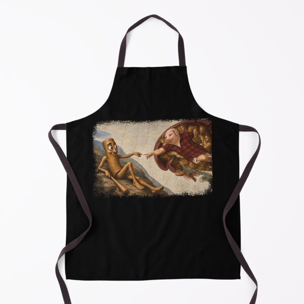 Item preview, The Creation of John Pork Meme Viral designed and sold by nosu-art-pod.
