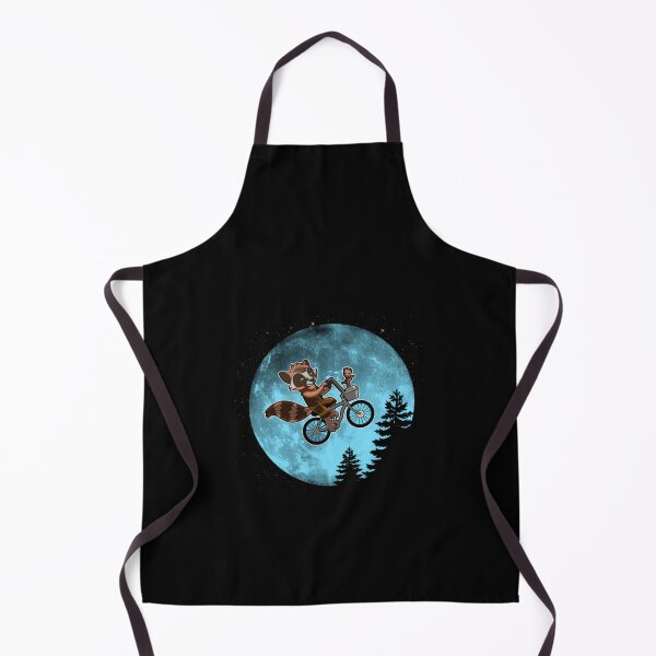 Item preview, Cute Cartoon Raccoon Riding Bicycle Outer Space designed and sold by EveSpinka36.
