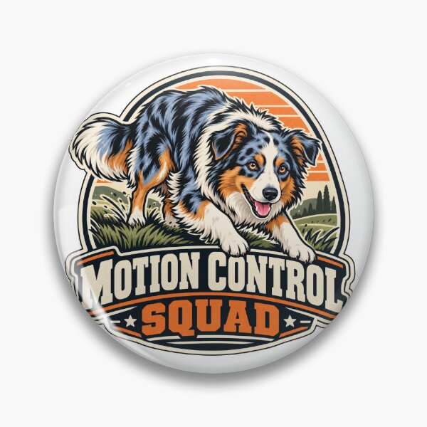Item preview, Motion Control Squad Australian Shepherd designed and sold by DesignArtEmpire.