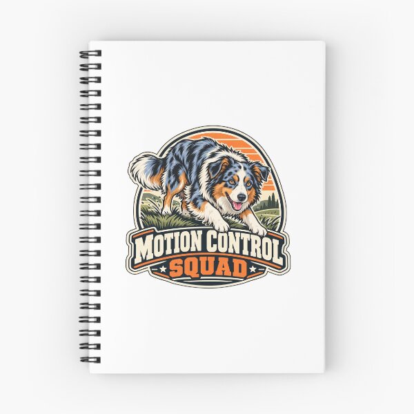 Item preview, Motion Control Squad Australian Shepherd designed and sold by DesignArtEmpire.