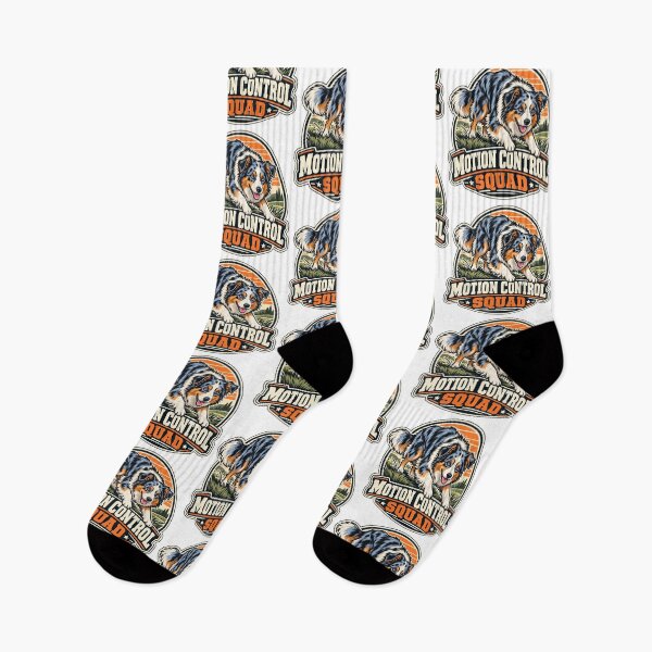 Item preview, Motion Control Squad Australian Shepherd designed and sold by DesignArtEmpire.