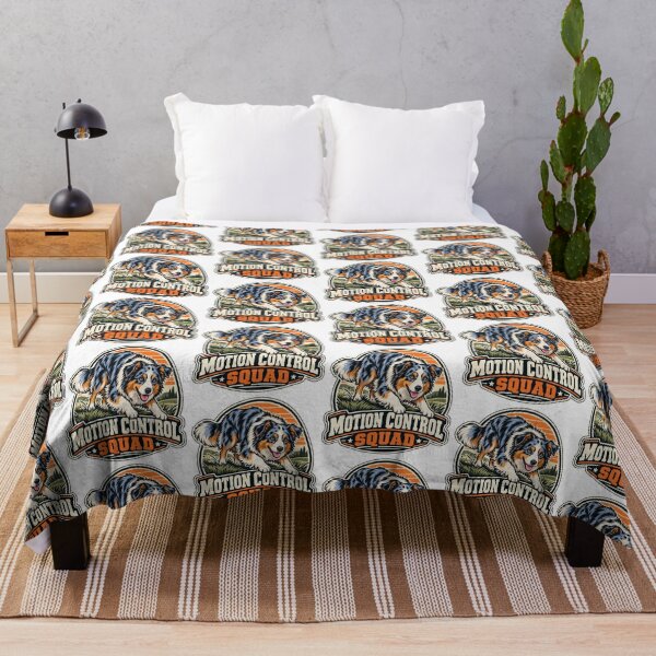 Item preview, Motion Control Squad Australian Shepherd designed and sold by DesignArtEmpire.