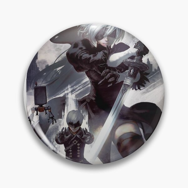 Artikelvorschau, Nier Automata B2 entworfen und verkauft von ModMonochrome.