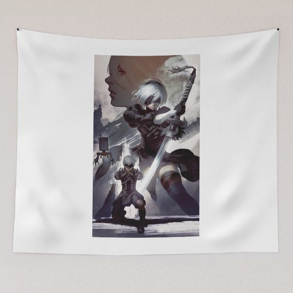 Item preview, nier automata b2 designed and sold by ModMonochrome.