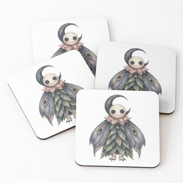 Item preview, Moon Fairy Moth Wings Night designed and sold by Faelottie.
