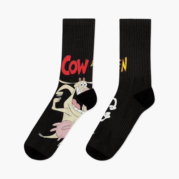 Item preview, COW and CHICKEN Character Duo Zany Faces designed and sold by Miroko-Draw.