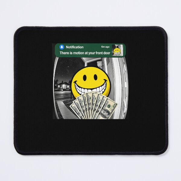 Item preview, There is Motion at Your Front Door Horror Smile Face designed and sold by nosu-art-pod.