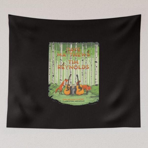 Artikelvorschau, Dave Matthews, Tim Reynolds, Fox Birch Forest entworfen und verkauft von artbyrorytime.