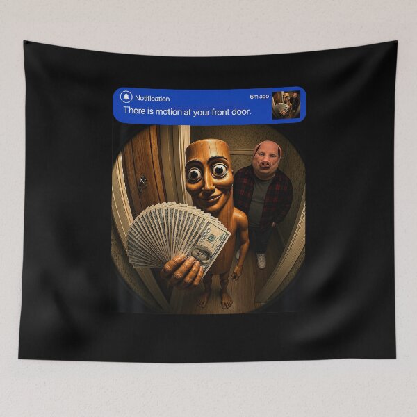 Item preview, There is Motion at Your Front Door Triple T John Pork designed and sold by nosu-art-pod.