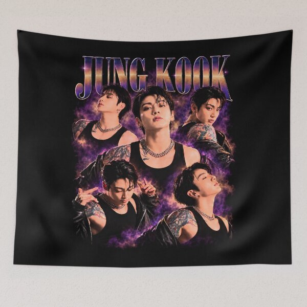 Item preview, Kookie Jungkook BTS Bootleg 90s Style designed and sold by jundobays.