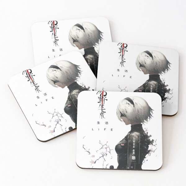 Item preview, nier automata b2 designed and sold by ModMonochrome.