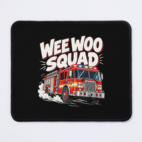 Item preview, Wee woo squad fire fighter designed and sold by fairmont-press.
