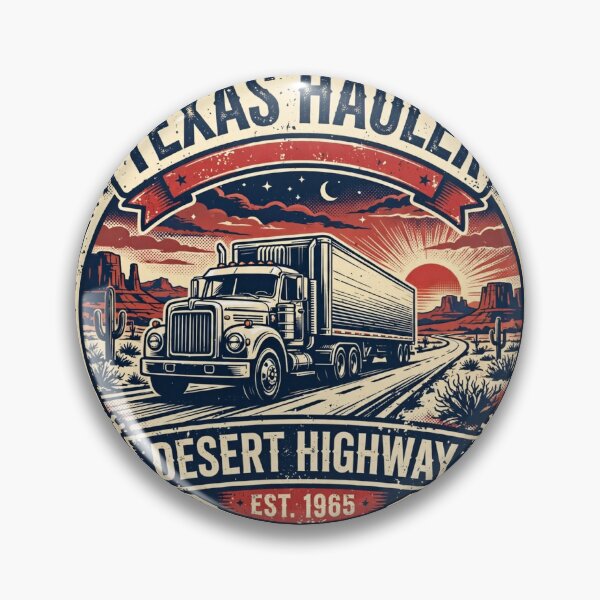 Item preview, Texas Hauler Semi Truck Vintage T-Shirt designed and sold by StayHooked.