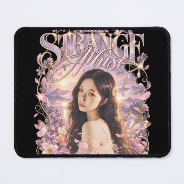 Item preview, NMIXX Haewon Strange Muse Ornate Floral | Aesthetic Kpop designed and sold by Valereekmerch.
