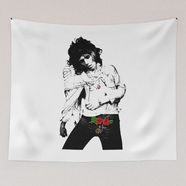 Item preview, Keith Richards Roses Sketch Rolling Stones designed and sold by JohnMickley.