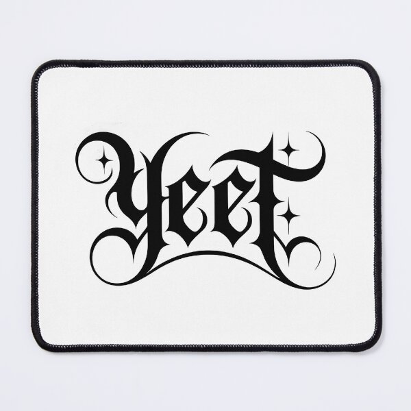 Item preview, Yeet Brush Lettering | Funny Meme Slang Typography Gen Z Streetwear Design designed and sold by LoFizzy.