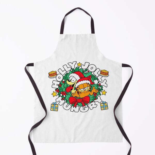 Item preview, Holly Jolly Hungry Christmas Garfield and Odie Wreath designed and sold by SMOOTHMARKET.