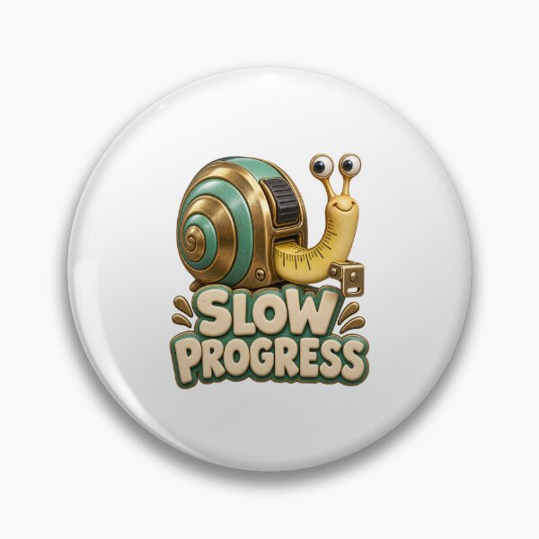 Artikelvorschau, Slow Progress Snail Tape Measure entworfen und verkauft von TrendTribeTP.
