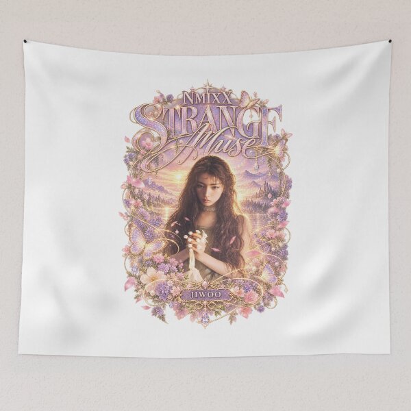 Item preview, Lovely NMIXX Jiwoo Strange Muse Botanical | For NSWER designed and sold by Valereekmerch.