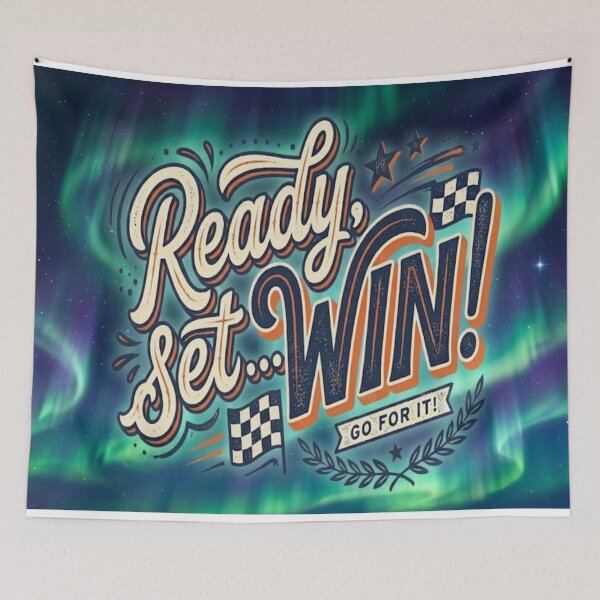 Item preview, ready...set...WIN! designed and sold by GAWPAWshop.