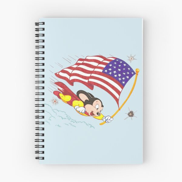 Item preview, Mighty Mouse Patriotic Flying American Flag Vintage designed and sold by Epicfunchart.