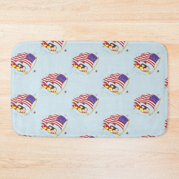 Item preview, Mighty Mouse Patriotic Flying American Flag Vintage designed and sold by Epicfunchart.
