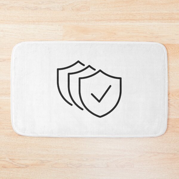 Aperçu de l'œuvre Layered Shield Protection Line Icon créée et vendue par VectorForge Studio.