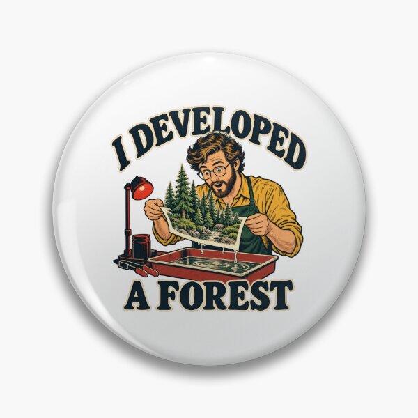 Item preview, Analog Darkroom Print Grows a Tiny Forest designed and sold by Pixdot.