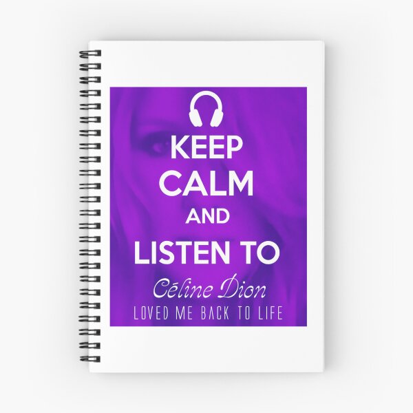 Item preview, Celine Dion Keep Calm Music Quote Design designed and sold by Thomas Turner.