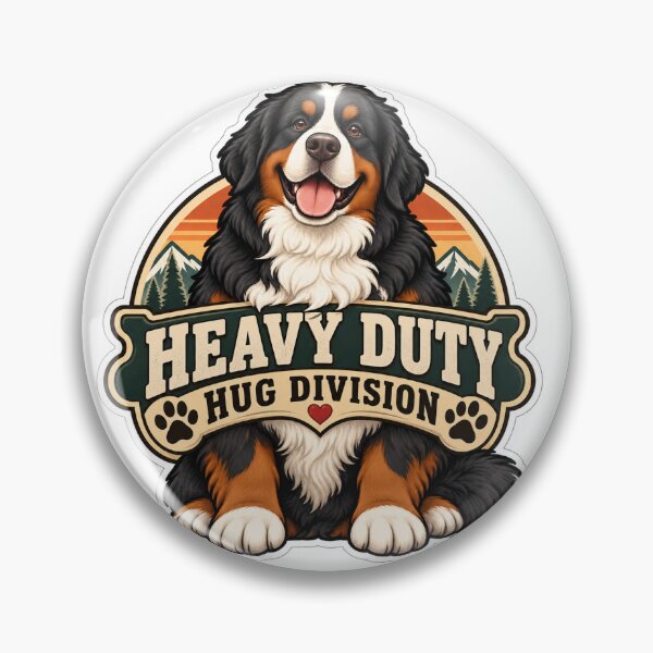Item preview, Heavy Duty Hug Division Bernese Mountain Dog designed and sold by DesignArtEmpire.