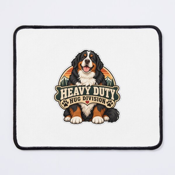 Item preview, Heavy Duty Hug Division Bernese Mountain Dog designed and sold by DesignArtEmpire.