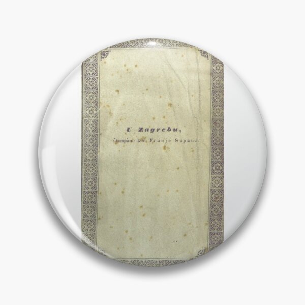 Artikelvorschau, Victorian Ogledalo Iliriuma Book Cover Binding Plate IV entworfen und verkauft von Antique Science Press.